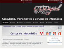 Tablet Screenshot of ctsdigital.com.br